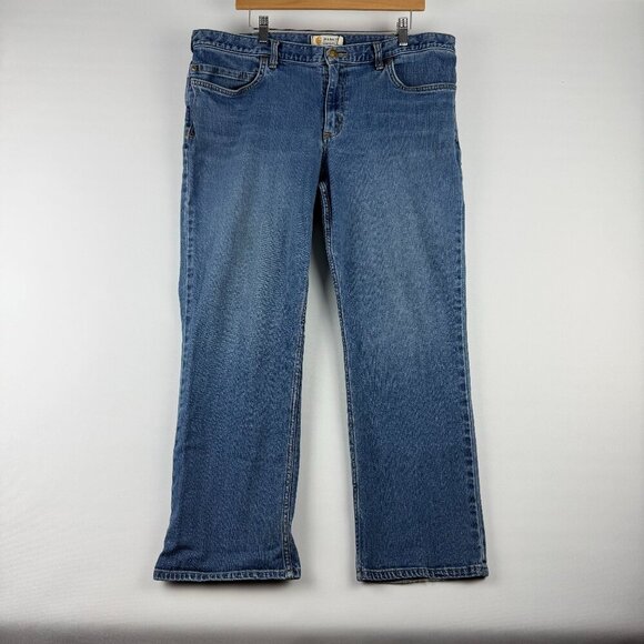 Carhartt Women’s Original Fit Straight Leg Jeans – Size 18 Short - Picture 1 of 8